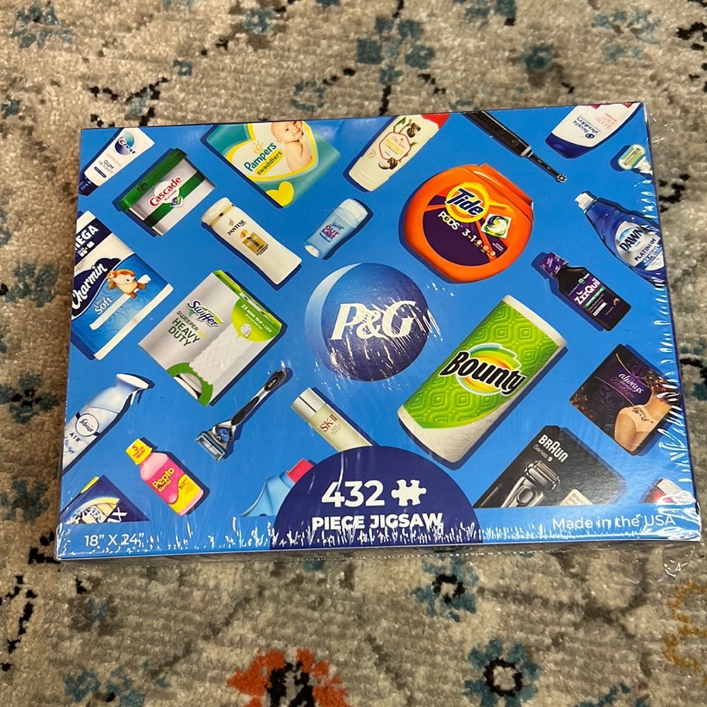 P&G products jigsaw puzzle
